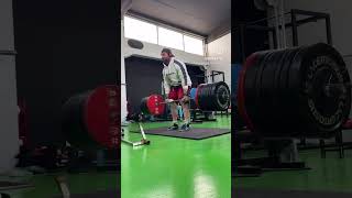 270kg  595Lb stacco da terra  deadlift allenamento staccodaterra [upl. by Thurlow]