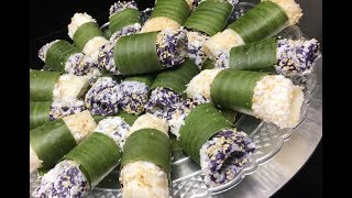 Palitaw Ube Recipe  Ube Palitaw Recipe [upl. by Ocsic]