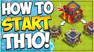 New To TH10 Upgrade Guide How to Start Town Hall 10 in Clash of Clans [upl. by Nasus]