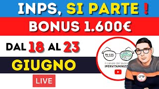 🔴 INPS PAGAMENTO BONUS 1600€ ECCO LA DATA UFFICIALE FINALMENTE REM naspizzato [upl. by Airdnekal]