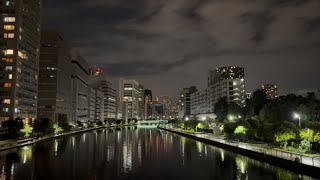 Dreamlike walking tour Tennozu Isle Tokyo [upl. by Dell]