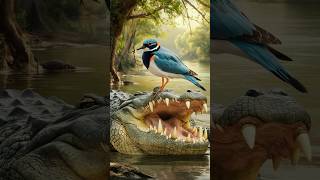 Plover Bird The Dentist of Crocodile 😱  Mr Sujay [upl. by Samira]