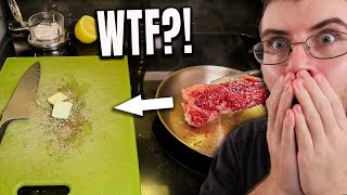 Pro Chef Reacts To Why I Season My Cutting Board NOT My Steak Adam Ragusea [upl. by Faye]