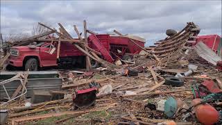 Tornado Hits Mattoon amp Gays IL Damage Recap December 10th Severe Weather [upl. by Akcirre966]