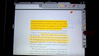 LES TUTOS CJE  La barre doutils quotCommandes utilesquot sur iAnnotate [upl. by Aracat704]