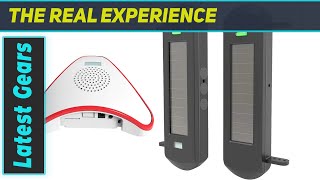 HTZSAFE Solar Wireless Driveway Alarm System  Ultimate Security Solution [upl. by Hogg]