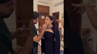 🖤 GET READY WITH CLASSY saraalikhan for event night grwm makeup shorts [upl. by Niliac735]