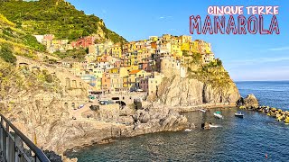 EP 80 Cinque Terre quotA MUST SEE PLACE MANAROLAquot 🇮🇹    walking tour 4k  2024 [upl. by Feeley]