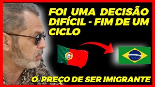 Por Que Deixamos Portugal e Voltamos ao Brasil Nossa História Real e Impactante [upl. by Seyler]