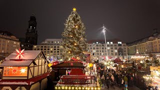 Christmas Markets in Dresden  2023 [upl. by Mauer692]