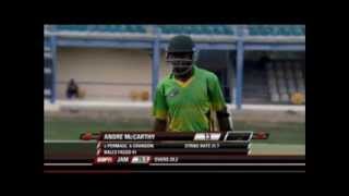 Royston Crandon bowling vs Jamaica 2015 [upl. by Yelrahs]