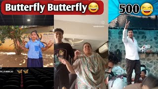 Butterfly Butterfly Viral Reels  Instagram Viral Reels [upl. by Edithe]