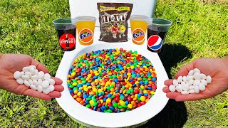 EXPERIMENT  Big Chocolate Foam Eruption Сoca cola Fanta Pepsi vs Mentos [upl. by Sabsay]