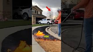 He Burns Lawn then this Happened 😱 [upl. by Vevay]