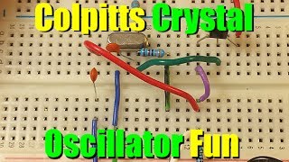 Colpitts Crystal Oscillator [upl. by Anegroeg]