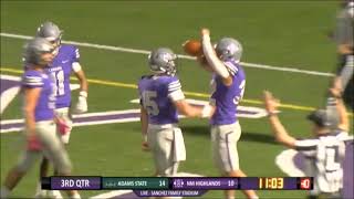 College Football Highlights NM Highlands vs Adams State 102624 [upl. by Louella155]