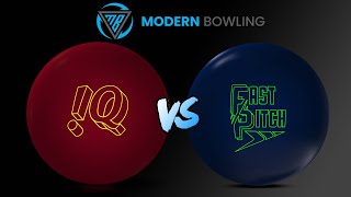 Storm IQ 78U VS Storm Fast Pitch Urethane Sport Shot Bowling Ball Review [upl. by Dlareg]