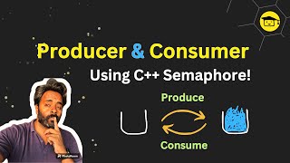 Producer Consumer using Semaphore In C [upl. by Cordalia]