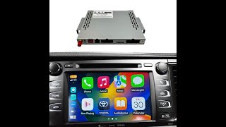 CarSyncTech Highlander 20142019 Decoder Module Apple CarPlay Android Auto [upl. by Udale]