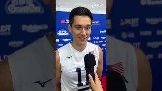 This feels like a home game for us I am very grateful for that — MICAH CHRISTENSON 🇺🇸 VNL2024 [upl. by Namya]