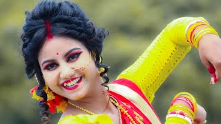 Dugga Elo Dugga Elo Mon Lage Na Re Dance  Siuli Fuler Nolok Debo Song  Ubirungia Durga Puja Dance [upl. by Auroora870]