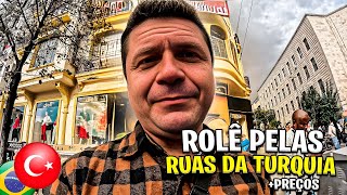 Ruas de ISTAMBUL TURQUIA na EUROPA  Conhecendo O MAIOR E MAIS ANTIGO BAZAR DO MUNDO Vlog Raiz [upl. by Allicserp]