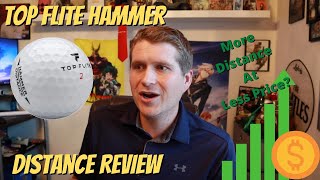 Top Flite Hammer Distance Golf Ball Review [upl. by Triley864]