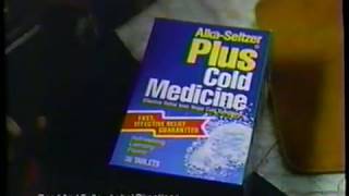 1985 AlkaSeltzer Plus Cold Medicine quotSemi Truck Driverquot TV Commercial [upl. by Johnathon372]