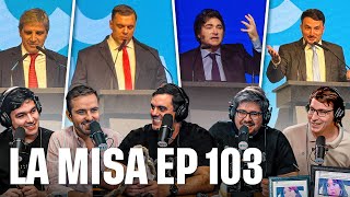 MILEI DAN TOTO CAPUTO AGUSTIN ROMO y BOLSONARO en la MEGA CPAC ARGENTINA  La Misa de Dan [upl. by Merriman]