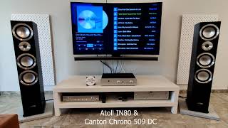 Atoll IN80 vs Onkyo A9050 test 2 [upl. by Ademordna]