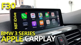 BMW 3 Series Apple CarPlay Retrofit  F30  NBT iDrive [upl. by Grimaldi]