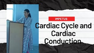 Cardiac Cycle and conduction  Diastole Atrial And Ventricular Systole Class 11  Bsc Nursing [upl. by Enidualc258]