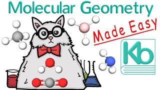 Molecular Geometry Made Easy VSEPR Theory and How to Determine the Shape of a Molecule [upl. by Magulac]