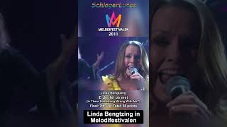 Linda Bengtzing in Melodifestivalen [upl. by Laram]