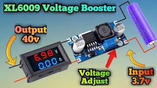 DC to dc Booster module XL6009  DC To DC Boost Converter XL6009 Step Up Module  Technical Ankur [upl. by Aitat]