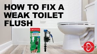 How to Fix a Weak Flush with Fluidmasters PerforMAX 400AH Toilet Fill Valve [upl. by Gibbs566]