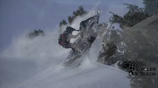 Polaris Boost  SkiDoo Factory Turbo Backcountry Edit CyclesandSleds [upl. by Animrelliug615]