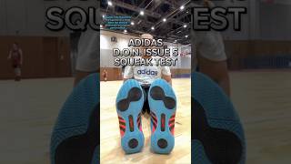 ADIDAS DON ISSUE 5 SQUEAK TEST adidasbasketball widefeet dxbbasketball donovanmitchell [upl. by Alys222]