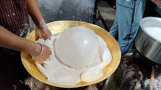 Lambi Matka Roti of Nagpur  Slimy Dough Bread  Indian Street Food [upl. by Reginnej981]