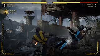 MK11  Scorpion 49 Combo [upl. by Enialehs]