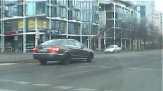 Neue Mercedes EKlasse W212 auf Landsberger Allee Berlin in HD [upl. by Jefferey]