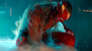 Creating Vision  Captain America vs Tony Stark  Fight Scene  Age of Ultron  Movie CLIP HD [upl. by Ecirrehs]