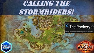 Calling the Stormriders Wow Quest  Isle of Dorn  The Rookery Achievement [upl. by Nalyac898]