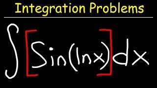 Integral of Sinlnx [upl. by Driskill]