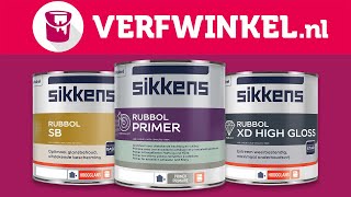 Sikkens Rubbol Primer  Verfwinkelnl [upl. by Nace]