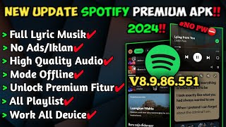 UPDATE🎧 Apk Spotify Mod Terbaru 2024  Spotify Mod Apk 2024 Premium  Spotify Mod Versi 8986551 [upl. by Robina742]