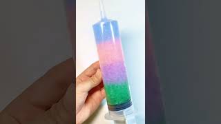 💙♥️💜💚 favorite christmas song  DIY making orbeez squishy ✨ orbeez art diy nanotape [upl. by Gerstner885]