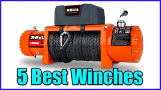 Top 5 Best Winches in 2022 Reviews Buying Guide [upl. by Ahsaf395]