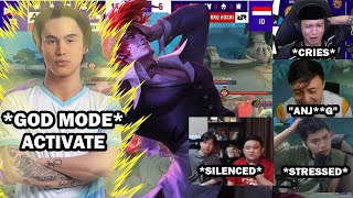 STREAMERS REACTS TO RENEJAYS CHOU  SNAPDRAGON PRO SERIES AURORA VS RRQ HOSHI GAME 2 [upl. by Docia42]