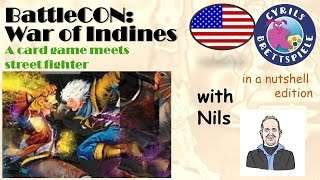 Cyrils Brettspiele  BattleCON War of Indines in a nutshell N19  Street Fighter [upl. by Michaele]